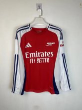 24/25 Arsenal Home Jersey Fans Version Long Sleeve