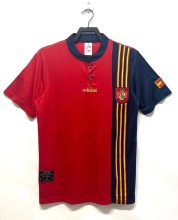 1996 Spain Home Fans Version Retro Jersey