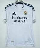 24/25 Real Madrid Home Jersey Player Version 1:1 Quality