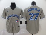 Toronto Grey Jays Vladimir GUERRERO JR. #27 Light Blue Baseball Jersey