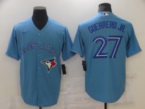 Toronto Blue Jays Vladimir GUERRERO JR. #27 Light Blue Baseball Jersey