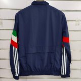 2024 Italy Blue Windbreaker Jacket Thai Quality