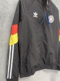 2024 Germany Black Windbreaker Jacket Thai Quality