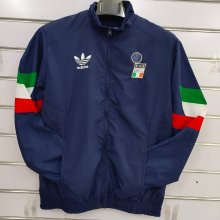 2024 Italy Blue Windbreaker Jacket Thai Quality