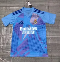 24/25 Real Madrid Goalkeeper Blue Jersey Fan Version