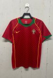 2004 Portugal Home  Retro Jersey