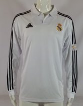 01/02 Real Madrid Home Retro Jersey Long Sleeve