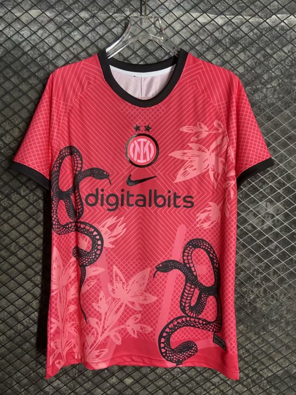 2024 Inter Milan Red Speical Jersey Fans Version