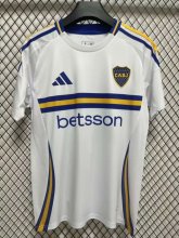 24/25  Boca Away Soccer Jersey With Sponsors Thai Quality  8090