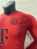 24/25 Bayern Munich Home Long Sleeve Jersey Player Version 1:1 Quality