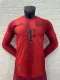 24/25 Bayern Munich Home Long Sleeve Jersey Player Version 1:1 Quality