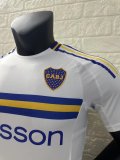 24-25 Boca Away Jersey Plaver Version With Sponsors Soccer Jersey 2016