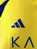 24/25Al Nassr Home Soccer Jersey Final Version 1:1 Quality
