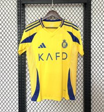 24/25Al Nassr Home Soccer Jersey Final Version 1:1 Quality