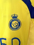 24/25Al Nassr Home Soccer Jersey Final Version 1:1 Quality
