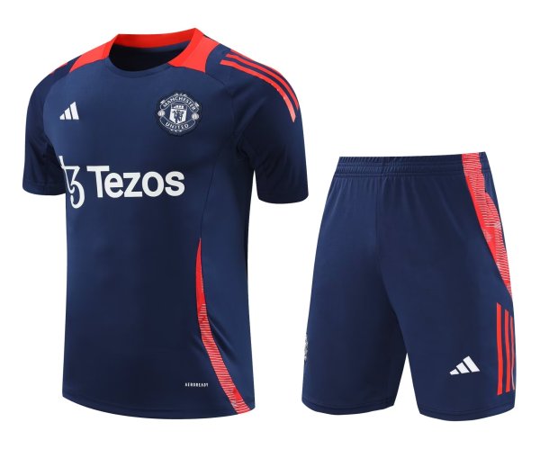 24/25 Manchester United Blue Training Tracksuit