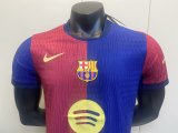 24/25 Barcelona Home Jersey Player Version  1:1 Quality New Sponsors