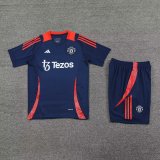 24/25 Manchester United Blue Training Tracksuit