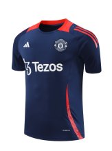 24/25 Man United Blue Training Jersey Fans Version