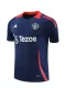 24/25 Man United Blue Training Jersey Fans Version