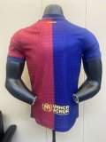 24/25 Barcelona Home Jersey Player Version  1:1 Quality New Sponsors