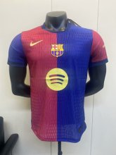 24/25 Barcelona Home Jersey Player Version  1:1 Quality New Sponsors