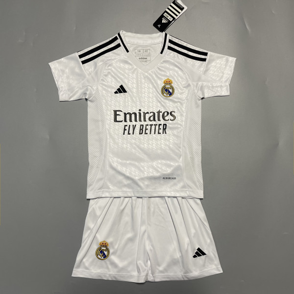 24/25 Real Madrid Home Kids Jersey