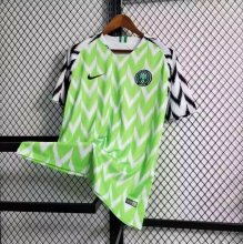 2018 Nigeria Home Retro Jersey Fans Version