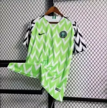 2018 Nigeria Home Retro Jersey Fans Version