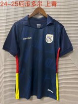 24/25 Ecuador Blue Jersey Fans Version