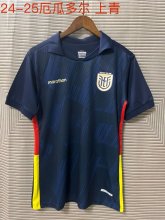 24/25 Ecuador Blue Jersey Fans Version