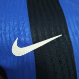24/25 Inter Milan Home With Sponsors Jersey Player Version  1:1 Quality