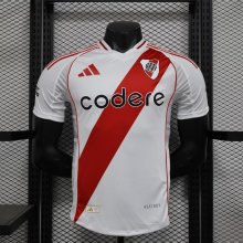 24/25 River Plate Home Player Version Soccer Jersey Thai Quality baocheng