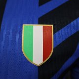 24/25 Inter Milan Home With Sponsors Jersey Player Version  1:1 Quality