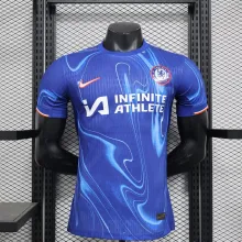 24/25 Chelsea Home Jersey With Sponsors Player Version 1:1 Quality