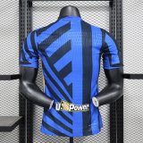 24/25 Inter Milan Home With Sponsors Jersey Player Version  1:1 Quality