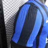 24/25 Inter Milan Home With Sponsors Jersey Player Version  1:1 Quality