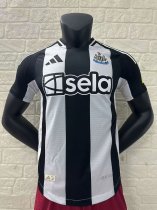 24/25 Newcastle Home Jersey With Sponsors Player Version 1:1 Quality
