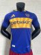 24-25 Boca Home Jersey Plaver Version With Sponsors Soccer Jersey 2016