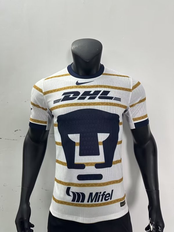 24/25 Pumas UNAM Home Jersey Player Version  1:1 Quality dingqiu