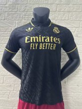 24/25 Real Madrid Special Jersey Black Player Version 1:1 Quality