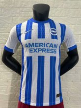 24/25 Brighton Home Jersey With Sponsors Player Version 1:1 Quality