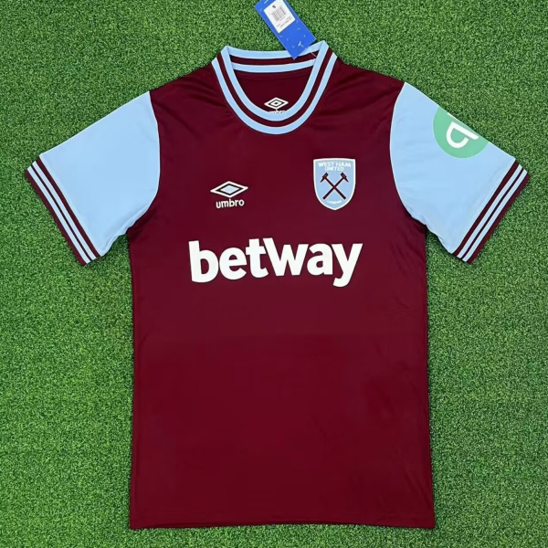 24/25 West Ham Home Jersey Thai Quality