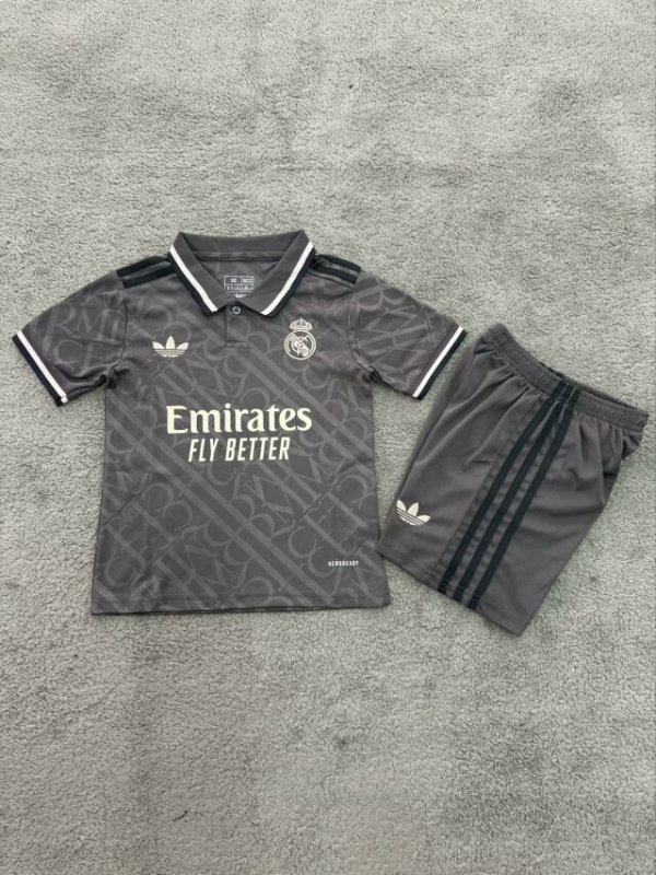 24/25 Real Madrid Third Kids Jersey