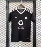 24/25 Roma Goalkeeper Black Jersey With Sponsors 1:1 Thai Quality