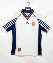 1998 Spain Away Fans Version Retro Jersey