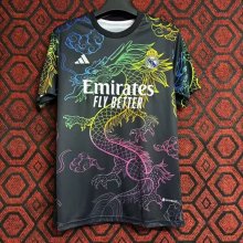 24/25 Real Madrid Black Jersey Fan Version
