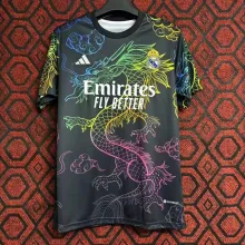 24/25 Real Madrid Black Jersey Fan Version