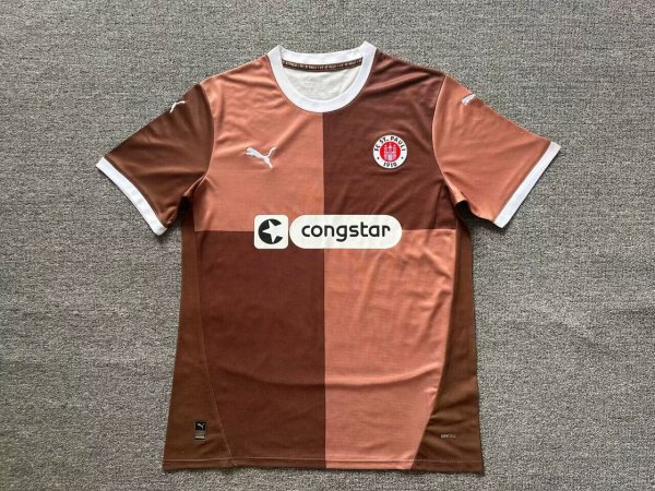 24/25 FC St. Pauli  Home Jersey Fans Version 1:1 Quality  1040