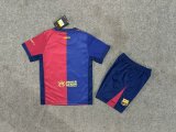 24/25 Barcelona Home Kids with New Sporsons